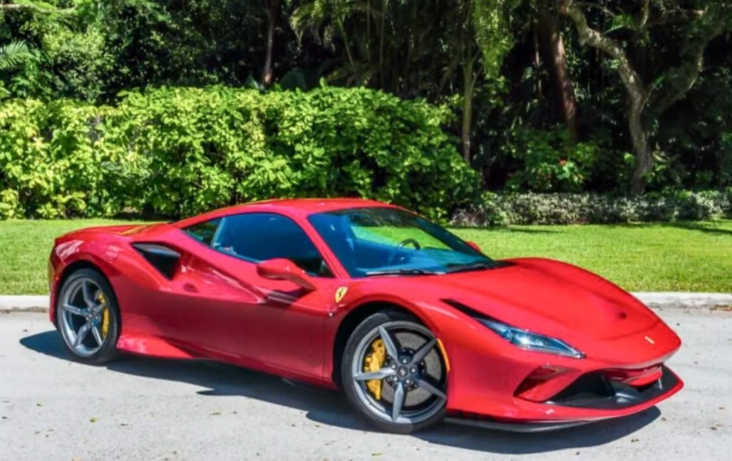 Ferrari F8 Tributo photographed for Pugachev Miami